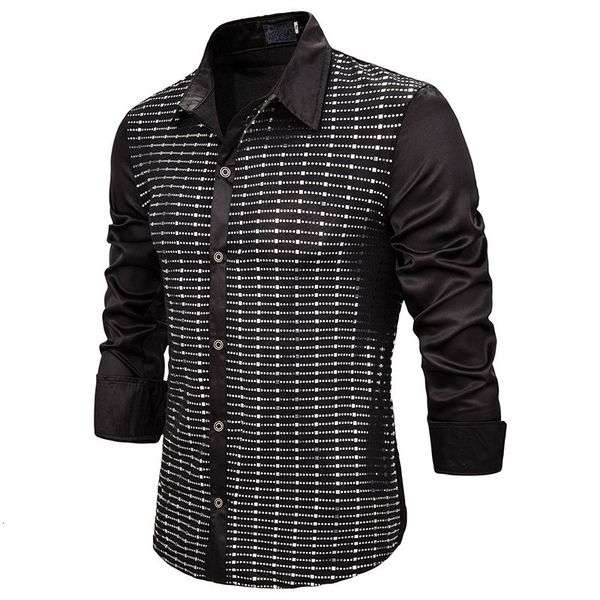 

new men's slim fit casual long sleeve shirts plaid cotton shirt, White;black