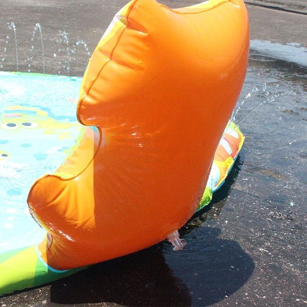 

inflatable summer children amusement water playing toys spray mat frog pond creative kids heat escape equipment park amusing wmtavx