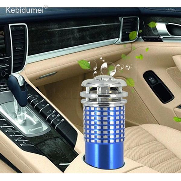 

kebidumei car fresh air anion ionic purifier mini dc12v vehicle air purifier oxygen bar ozone ionizer interior accessories1