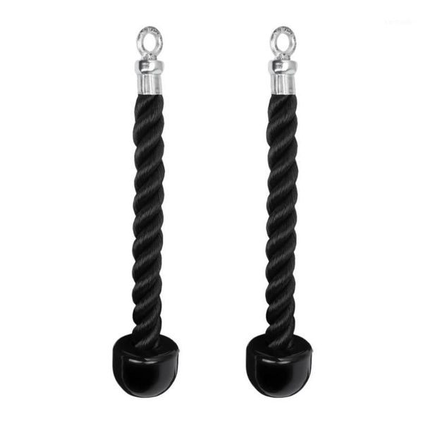 

accessories 2 pcs heavy duty triceps rope fitness bodybuilding cable single grip tricep rope1