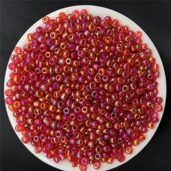 

500pcs m charm czech glass seed spacer beads color ab diy bracelet necklace jewelry making acc bbyvvu, Black