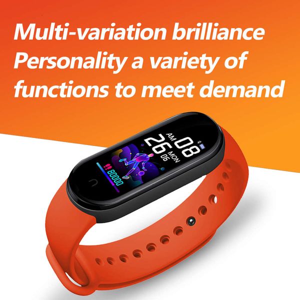 

mi5 smart sports wristband, heart rate blood prsure control, pedometer and waterproof