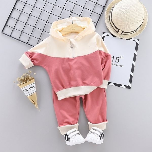 

sport clothing set toddler boys hooded sweatshirt fashion baby tracksuit casual set long-sleeves boys girls clothes 1 2 3 4 year 201127, White