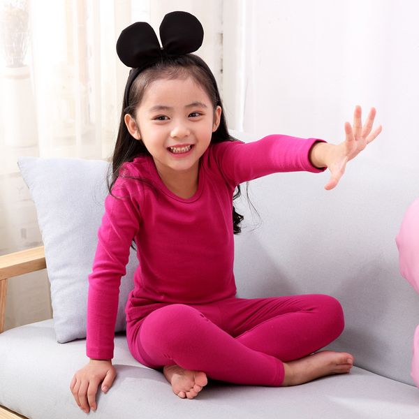 

winter kids sleepwear girls pajamas sets cotton boys clothes pyjamas homewear sleepwear cotton children nightwear outfit c1019, Blue;red