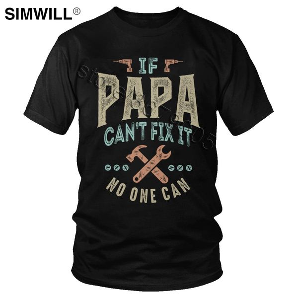 

vintage if papa can't fix it no one can fashion gift for father dad short sleeved printed tee hooded sweatshirt hoodie men t shirt