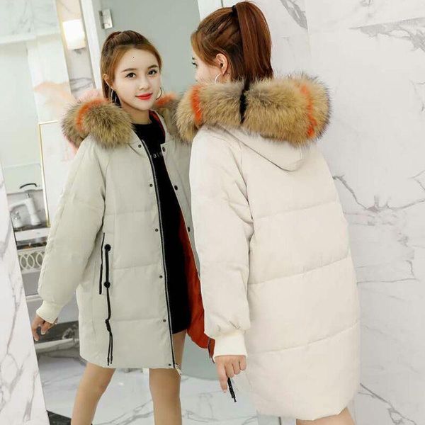 

2019 winter down jacket women ultra light duck down warm female villus hooded coat female outwear1, Black