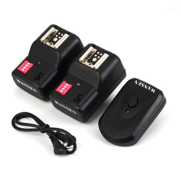 

wireless 4 channels practical flash trigger transmitter with 2 receivers set for for pt-16gy1