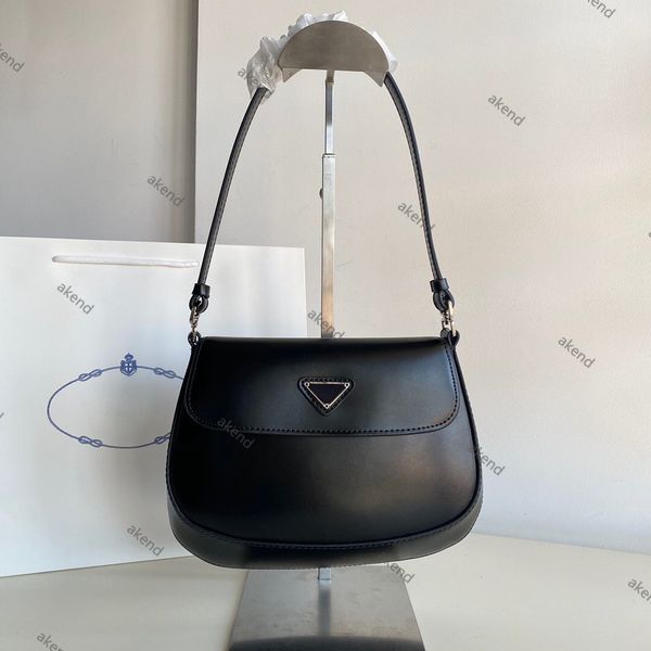 

quality nylon crossbody 2020 women's cleo brushed tote women's leather luxury designer man handbags real bag hobo shoulder bags le, Red;black