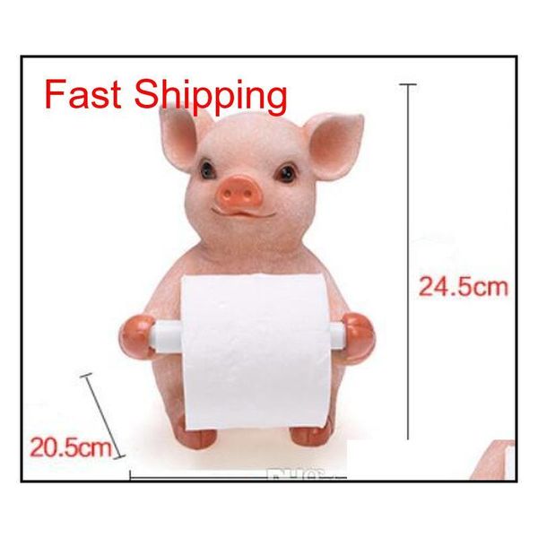 

details about standing bathroom toilet roll paper holder pig holding ca qylisb bdenet