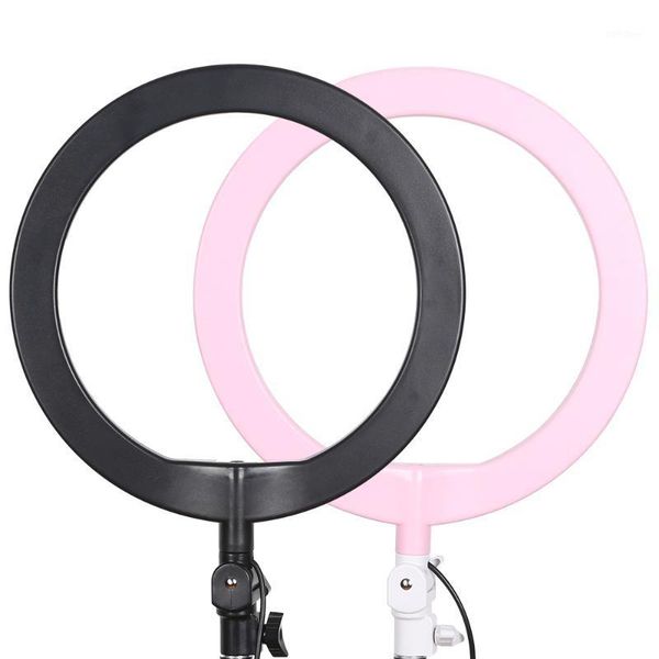 

flash heads slojp 10 inch led ring light kit with tripod stand (r180)1