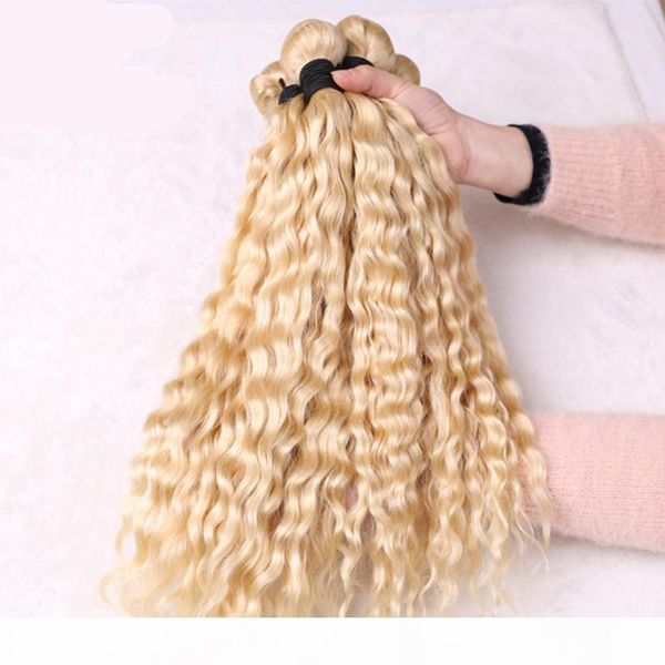 

elibess hair 4pcs lot 50g piece bundles curly human hair weave 12-24inch peruvian curly virgin hair can last 1 year thick bundles weaving, Black