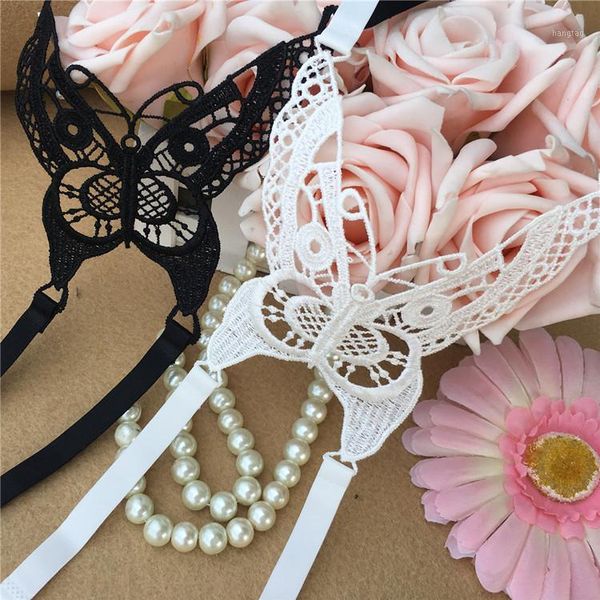 

yaxian butterfly lace bra straps back cross straps invisible belt shoulders 2020 new women summer ouch 1.8cm elastic1, Black;white