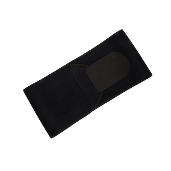 

waist support 1pc sports supporter fitness adjustable belt breathable elastic lumbar brace strap (size s, black), Black;gray