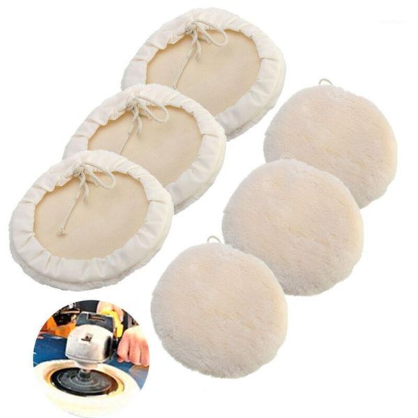 

car wool polishing pad bonnet buffing wheel buffer polishing soft material1