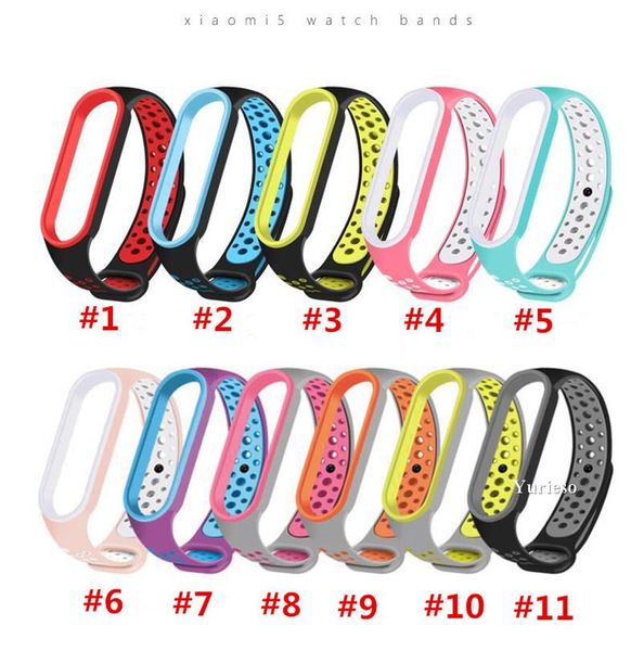 Для Mi Band5 ремешок спортивные силиконовые часы запястье браслет Miband аксессуары ремешка браслет смарт для Xiaomi Mi Band 5 ремешок оптом