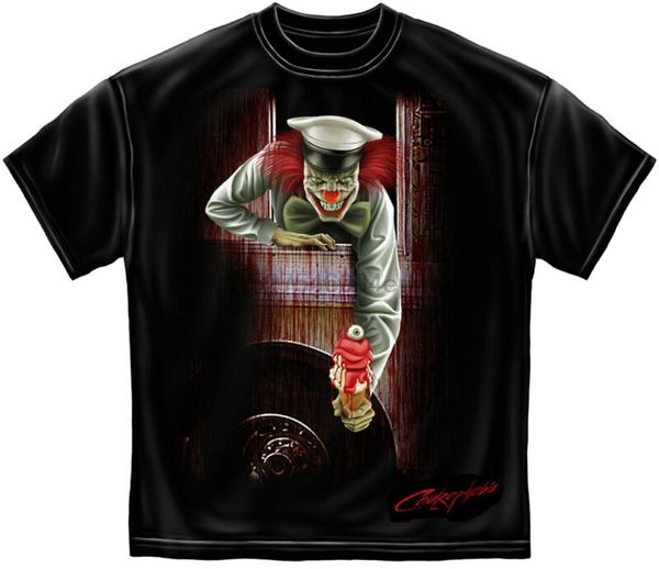 

scary clown t shirt evil ice cream man blood bloody halloween horror tee s-3xl sport hooded sweatshirt hoodie