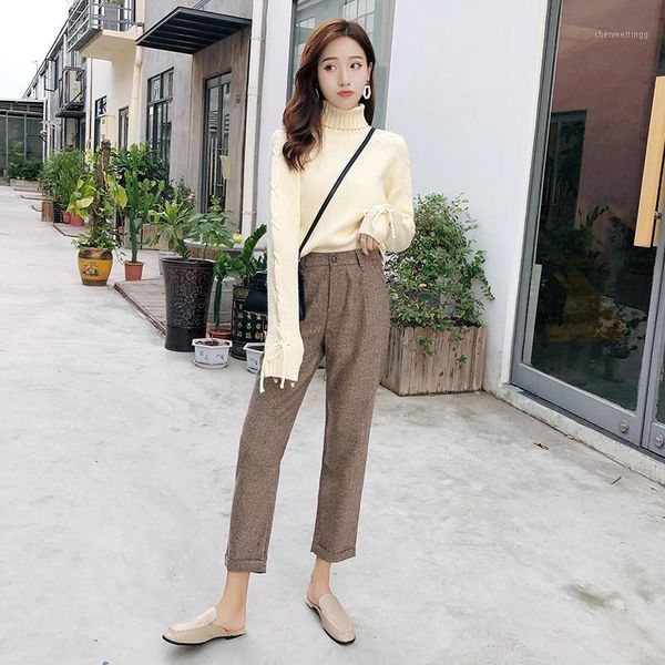 

women's suits fashion sweater wide leg pants two-piece female 2018 new autumn dress goddess small one autumn and winter1, Gray