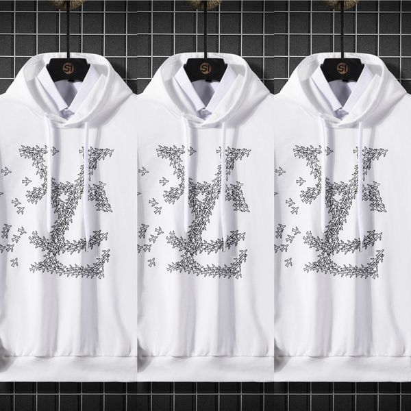 

tkjg4 2020 spring and autumn new style of men's fashion men's sleeve long pullover youth sweater versatile sweatersweater handsome, Black