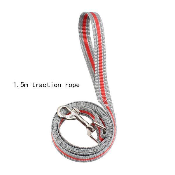

nylon reflective dog leash for small medium large dog outdoor running walking training safe pet dog rope collar harness leash q wmtbse