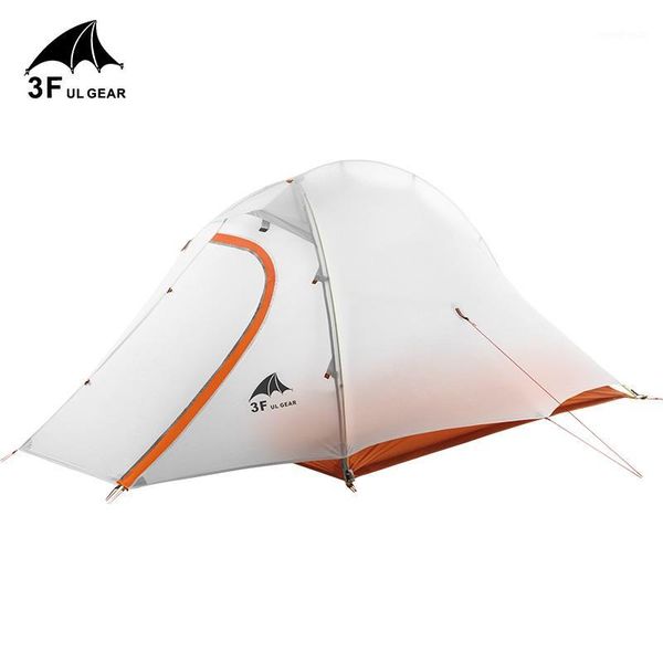 

tents and shelters 3f ul gear 2 man ultralight 15d tent outdoor waterproof 5000mm camping standing same as cloud up ul1