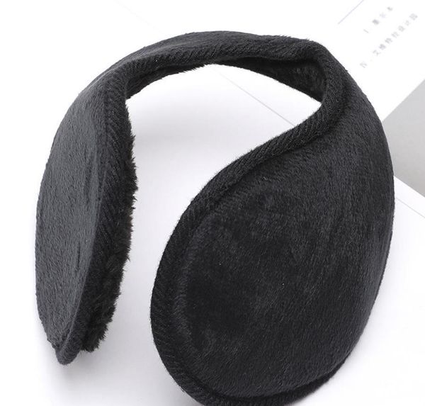 

fashion earmuffs soft solid color men ear muffs creativr woman plush ear cover protector ear bbysoz bde_home, Blue;gray