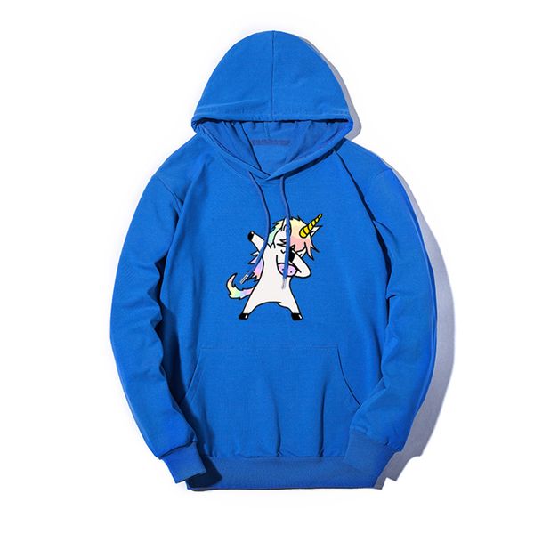 

unicorn print diy sweatshirts womens solid color hoodies womens plus size casual sweatshirts lady 2020fw fashion outdoor sportwear