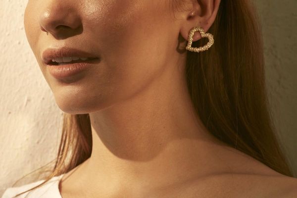 

stud earrings, fashion, punk, elegant, versatile, lovely girl gifts, fashion goods, Golden;silver