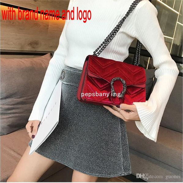 

lock designer winter bag snakehead velvet new bag classic embroidered line wavy women chain elegant temperament small 2019 vhm6q qynf