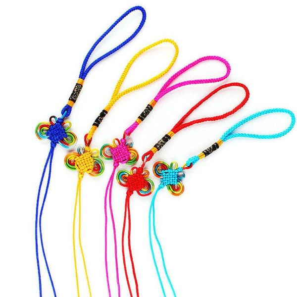 

10pcs chinese knots tassels weaving hang rope jewelry accessories diy hand crafts decor pendants materials color butterfly line h bbyejx