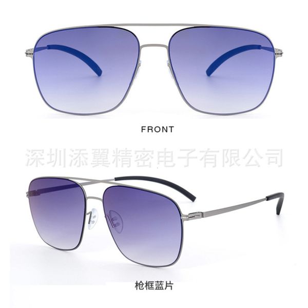 

outdoor new fashion box fishing sunglasses driving sports metal sunglasses, White;black