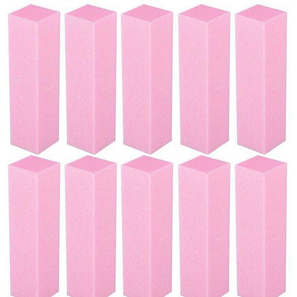 

5 pcs/set pink sponge nail file buffing buffer block manicure polish sanding manicure nail art tips diy nail art sa qylnqv