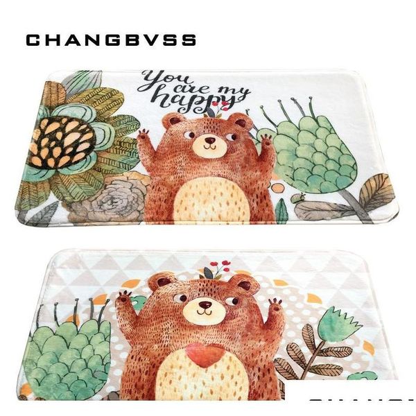

children's floor mat doormat living room household kitchen bathroom bedroom mat water absorbent anti-slip mat rugs qyltod bdebaby