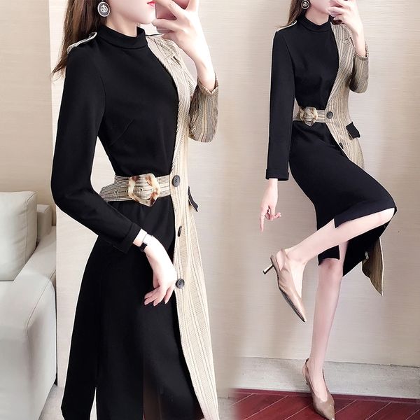 

goddess for the butchered women korean high-quality ladies dressed in elegant ukienki noche party dress 4qyb, Black;gray