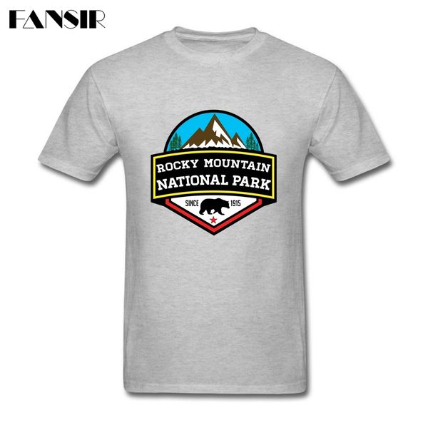 

rocky mountain men t shirt top design shirt men мальчик с коротким рукавом crewneck большой размер одежды для спорта ребят толстовка с капюш