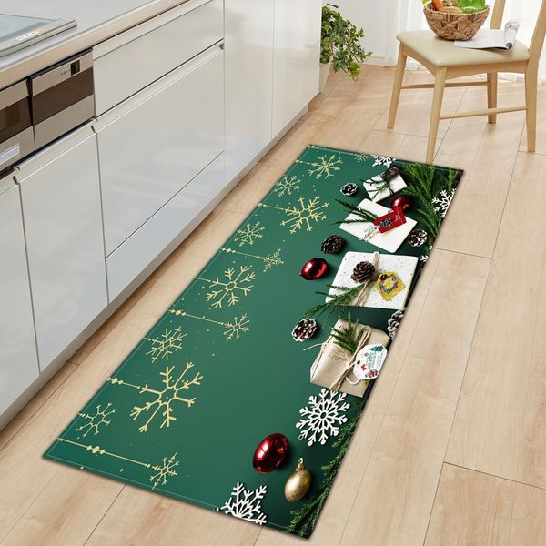 

doormat entrance kitchen carpet bathroom mat home christmas decorations floor carpets anti-slip hallway bedroom tatami long rugs