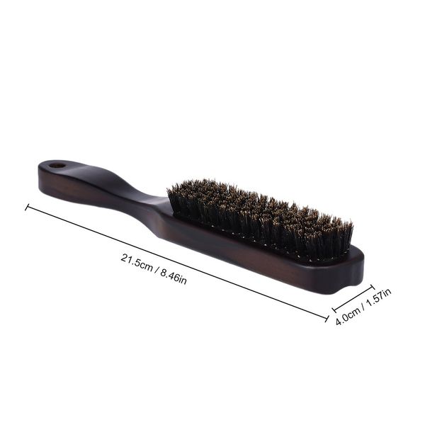 

male's facial beard brush wooden mustache comb men shaving brush multifunctional facial hair brush w5962