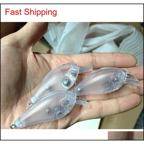 

shelt's 25 pcs unpainted fishing 1.5 square bill shallow diving blank lures crankbaits qyluzk yh_pack
