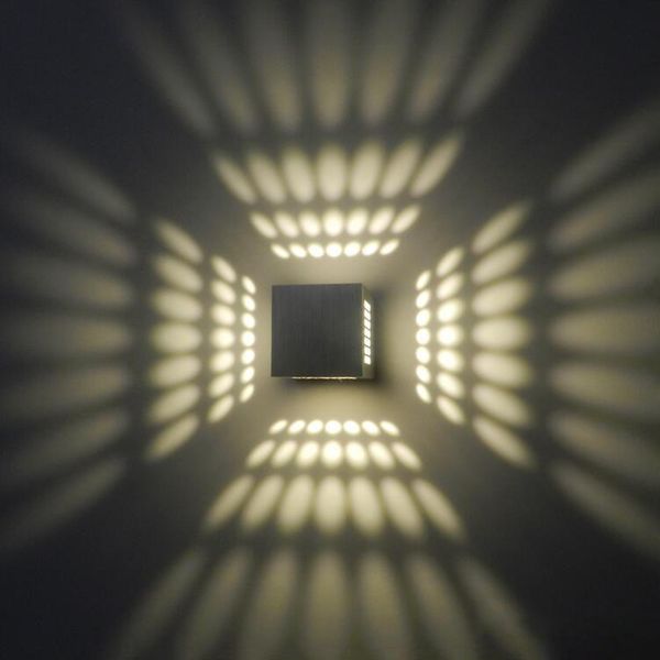 

wall lamp modern led 3w fashion aluminum light ac85-265v home decoration