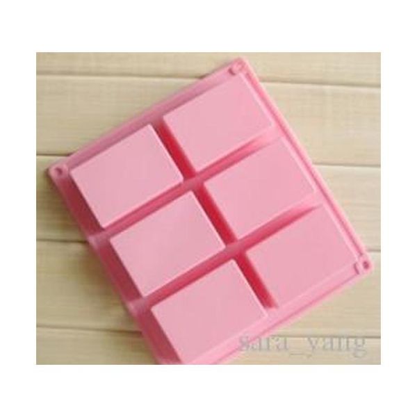 

8*5.5*2.5cm square sile baking mold cake pan molds handmade biscuit mold soap m wmtahl toys2010