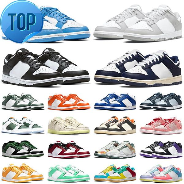

designer sneakers casual shoes for mens pandan unc grey fog team green syracuse men women outdoor sports trainers womens dunks walking, Black