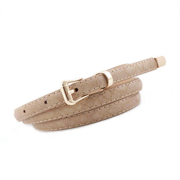 

new arrival snake pattern thin belt fashion leather belt waist band for women dress accessories w1, Black;brown
