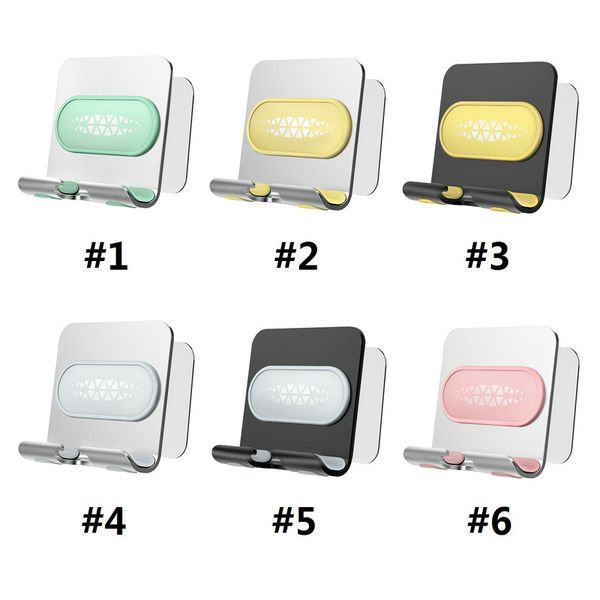 

2020 new mobile phone stand the bathroom bedside multi-function non-punch lazy phone stand 6 colors optional
