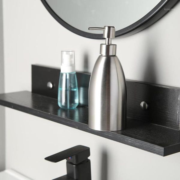 

soap dispenser shampoo detergent shower club stainless steel liquid nozzle bathroom faucet container stand box press home l1