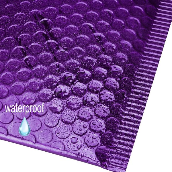 

50pcs 1823cm bubble mailers padded envelopes lined poly mailer self seal aluminizer bubble mailer envelopes mailing bag h bbytsv
