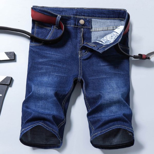 

summer thin shorts casual jeans pants men's loose straight breeches, White;black