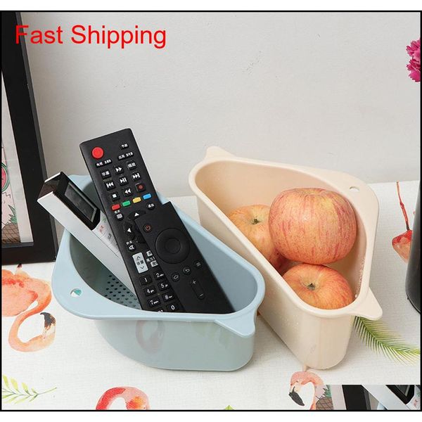 

kitchen storage rack drain basket with suction cup for sink corner pp plastic sponge brush cloth strainer baske qylbyh yh_pack