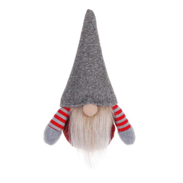 

полосатый hat кукла рождество висячие украшения безликий gnome куклы декор домашнее украшение decoracao para casa рождеством христовым natal