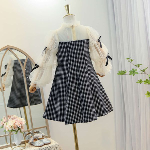 

2021 new drs korean version wear zhongda children's fashion girl's lantern sve princs skirtejy3, Red;yellow