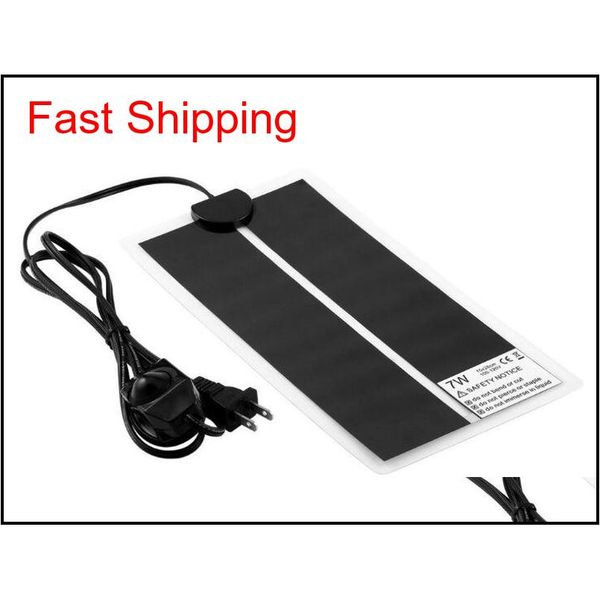 

2019 new popular heat mat 15x28cm 7w reptile brooder incubator pet heating pad brew 110v us plug lpwxf