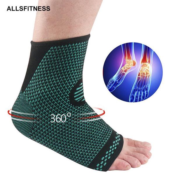 

1 pair compression foot ankle sock protector plantar fasciitis anti fatigue men women ankle socks brace support sport, Blue;black